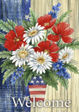 Patriotic Bouquet Flag image 2