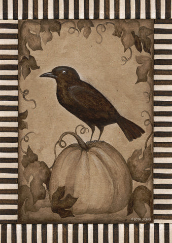 Pumpkin Crow Flag image 1