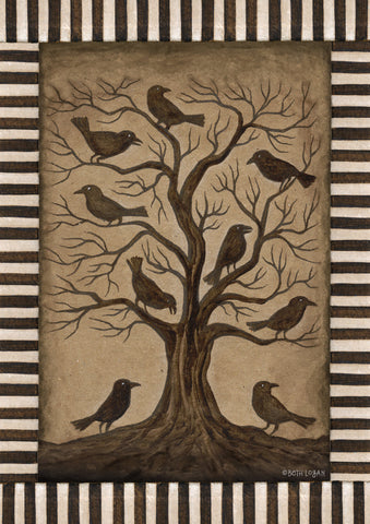Tree Ravens Flag image 1