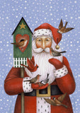 Birdhouse Santa Flag image 2