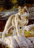 Courage Wolf Flag image 2
