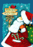 Santa's Path Flag image 2