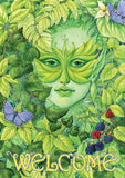 Dryad Butterfly Welcome Flag image 2