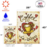 Coffee Is Love Flag image 6