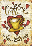 Coffee Is Love Flag image 2