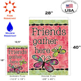 Friends Gather Here Flag image 6