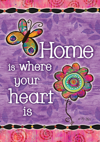 Home Is Where Your Heart Is Flag image 1