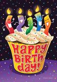 Happy Birthday Cupcake Flag image 2