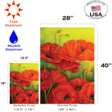 Poppies In Bloom Flag image 6