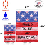 Proud To Be An American Flag image 6
