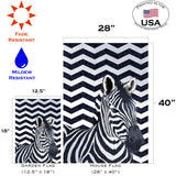 Chevron Zebra Flag image 6