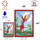 Jungle Macaw Flag image 6