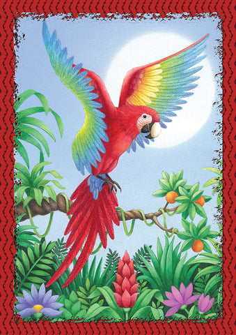 Jungle Macaw Flag image 1