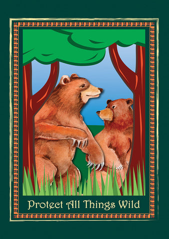 Protect Bears Flag image 1