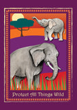 Protect Elephants Flag image 2