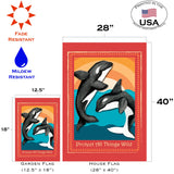 Protect Orcas Flag image 6