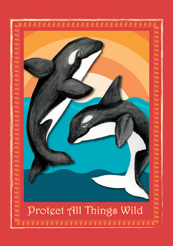 Protect Orcas Flag image 1