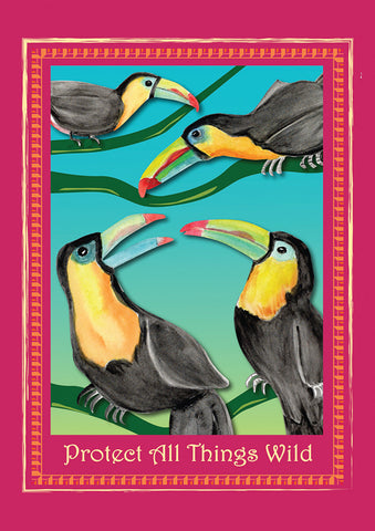 Protect Toucans Flag image 1