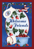 Berries And Cream Welcome Flag image 2