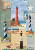 Sentinel Lighthouse Collage Flag image 2