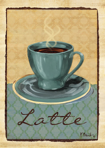 Latte Stamp Flag image 1