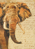 Hand Painted Elephant Flag image 2