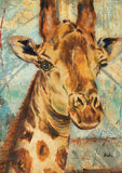 Hand Painted Giraffe Flag image 2