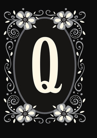 Classic Monogram-Q Flag image 1
