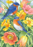 Eastern Bluebirds Flag image 2