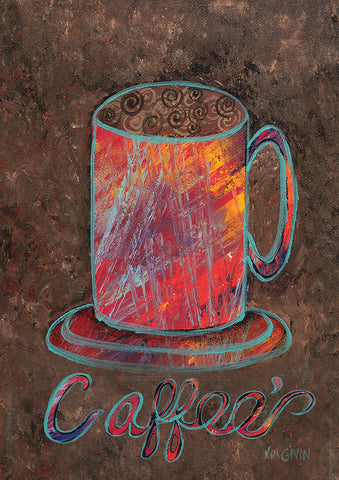 Oil Pastel Coffee Mug Flag image 1