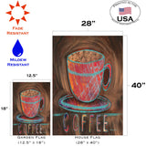 Oil Pastel Coffee Cup Flag image 6