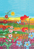 Fields Of Flowers Flag image 2