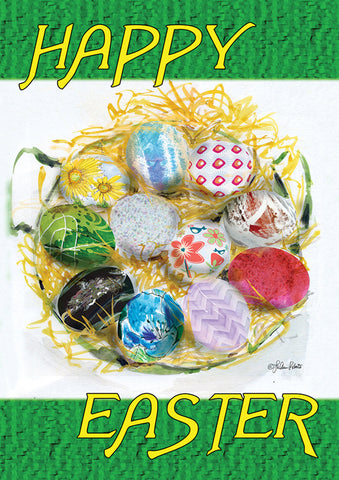 Happy Easter Nest Flag image 1
