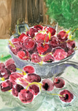 Watercolor Cherries Flag image 2