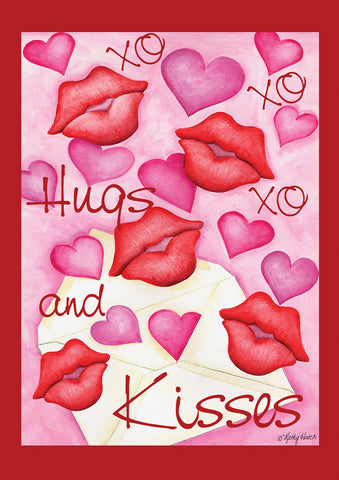 Hugs And Kisses Flag image 1