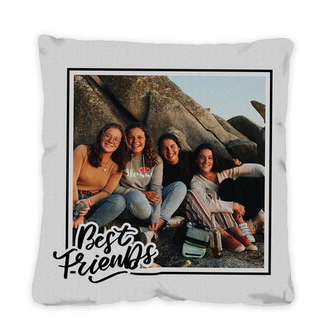 "Best Friends" Custom 18 x 18 Inch Pillow Case