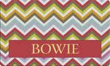 Ziggy Zag Personalized Text Doormat Example of Personalization Custom Product Image