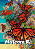 Monarch Madness Personalized House Flag (28 x 40")